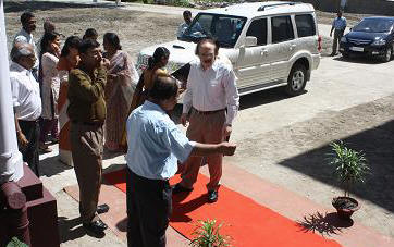 Inauguration of New Building Prof. M.K. Bhan