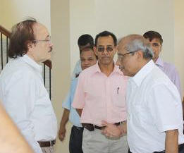 Inauguration of New Building Prof. M.K. Bhan