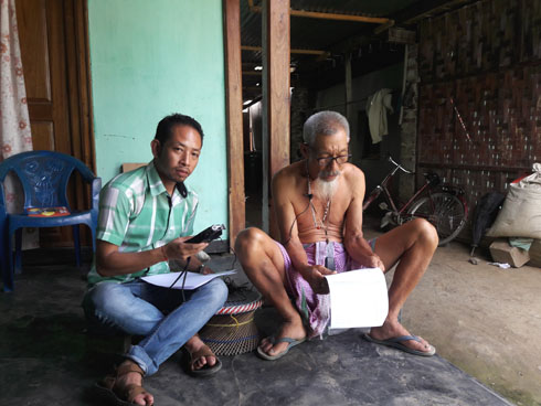 Field Assistant with an Informant