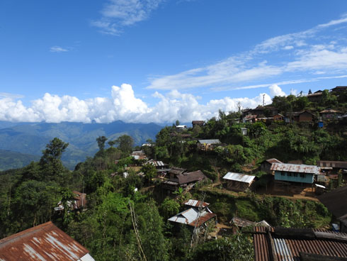View of the Kuthur Village