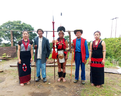 Field Assistants with villagers