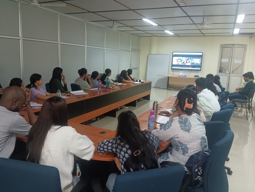 Centre Study organized  an online talk o