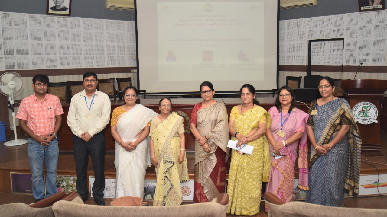 A talk on an awareness programme on Sexual Harassment of Women at Work place: Prevention, Prohibition and Redressal Act on 12th May, 2022