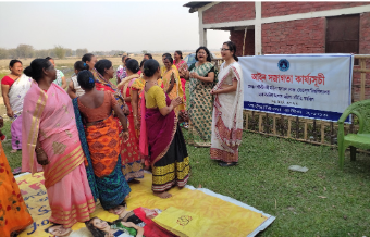 Legal awareness program on 15th March 2022 at Borbil, Sonitpur